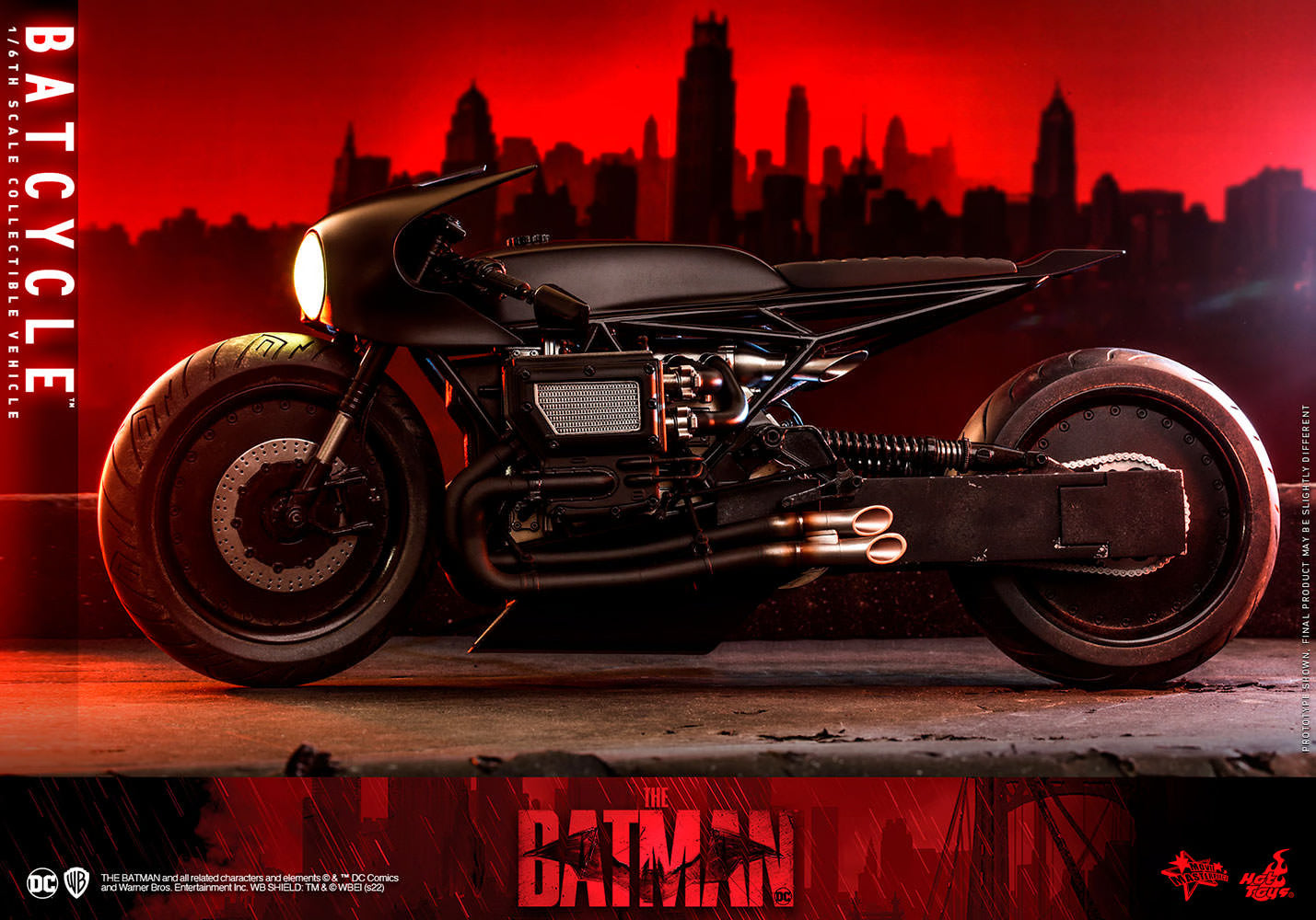 HOT TOYS BATCYCLE SIXTH SCALE