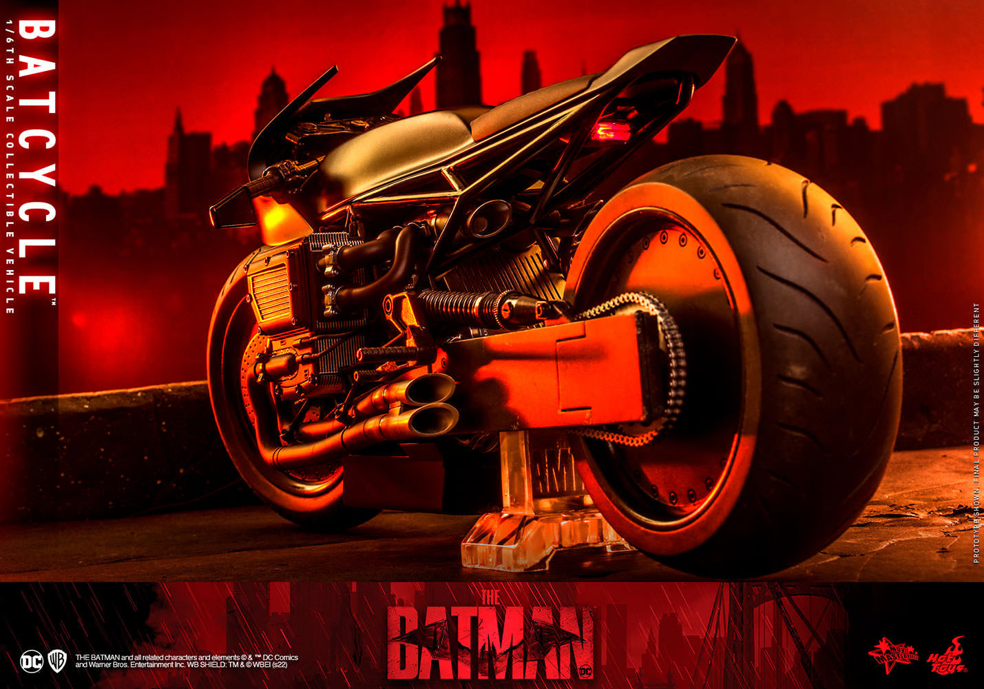 HOT TOYS BATCYCLE SIXTH SCALE