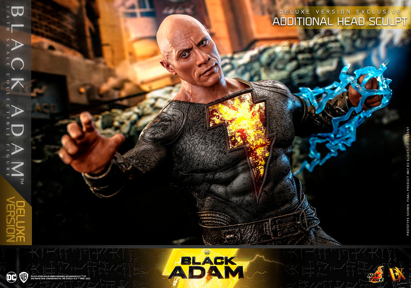 HOT TOYS BLACK ADAMS 1/6