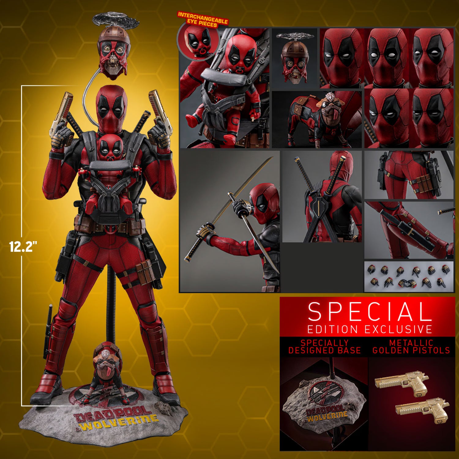 HOT TOYS  DEADPOOL (SPECIAL EDITION)