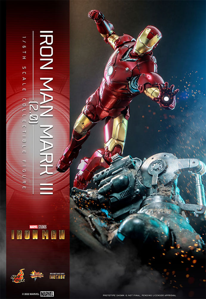 HOT TOYS MARVEL IRON MAN MARK III 1/6 SCALE
