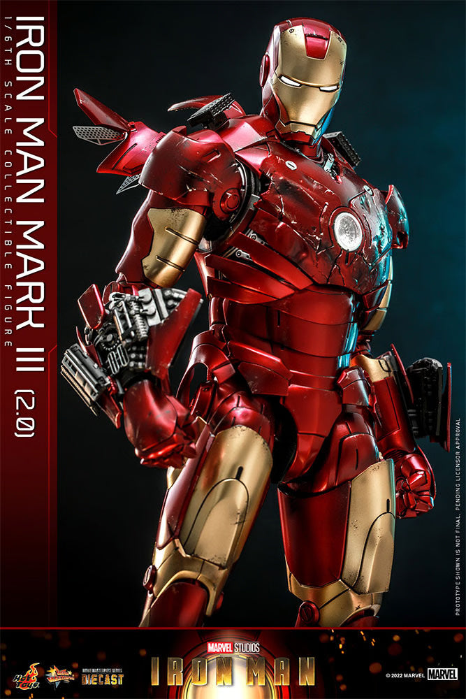 HOT TOYS MARVEL IRON MAN MARK III 1/6 SCALE