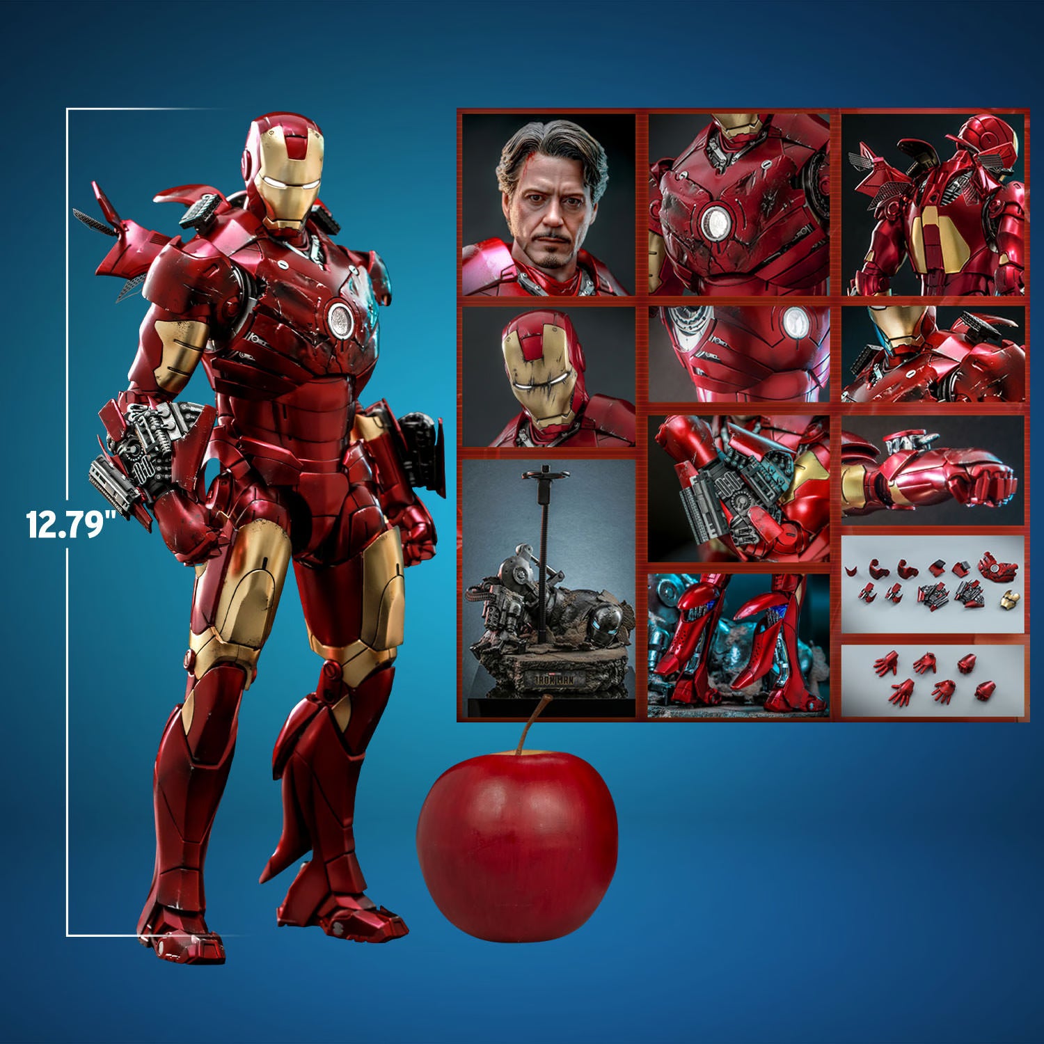 HOT TOYS MARVEL IRON MAN MARK III 1/6 SCALE