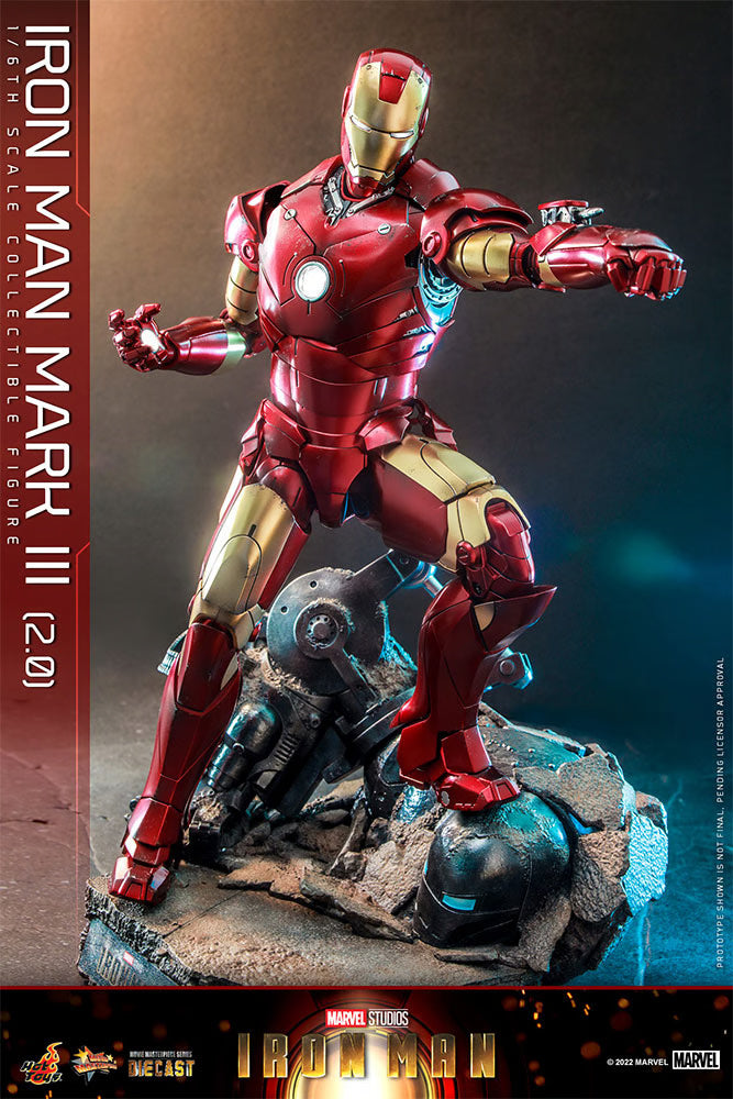 HOT TOYS MARVEL IRON MAN MARK III 1/6 SCALE