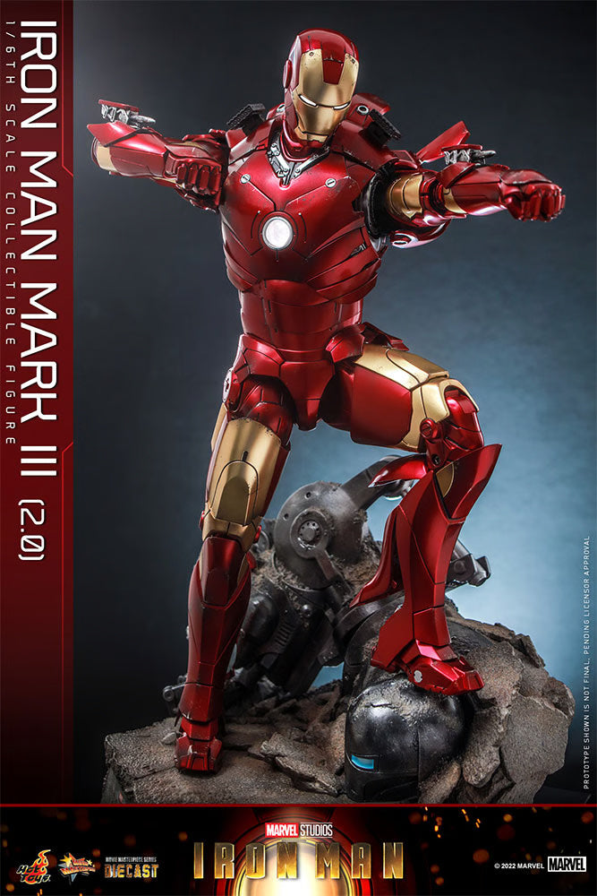 HOT TOYS MARVEL IRON MAN MARK III 1/6 SCALE
