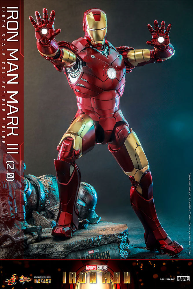 HOT TOYS MARVEL IRON MAN MARK III 1/6 SCALE