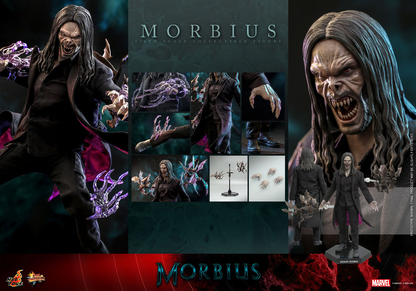 HOT TOYS MARVEL MORBIUS SIXTH SCALE