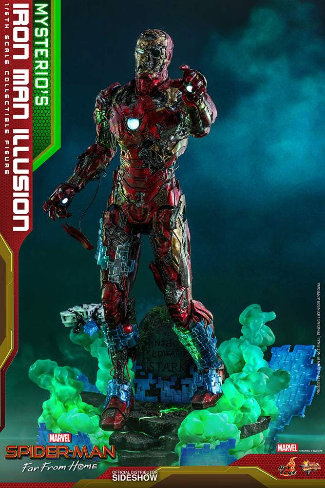 HOT TOYS MARVEL MYSTERIOS IRON MAN ILLUSION 1/6