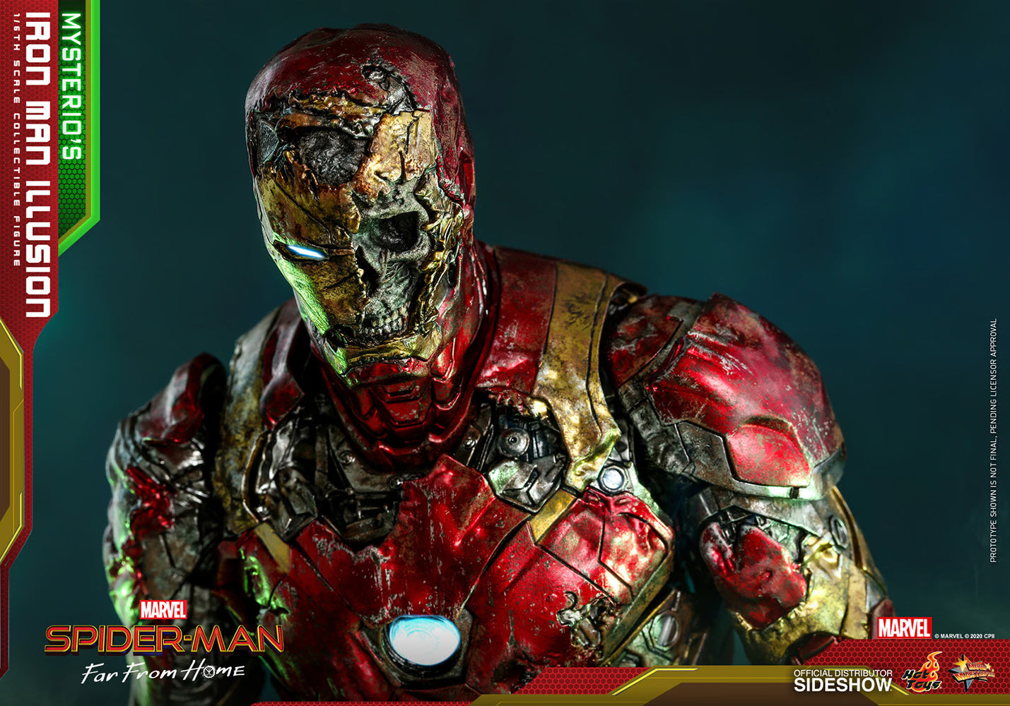 HOT TOYS MARVEL MYSTERIOS IRON MAN ILLUSION 1/6