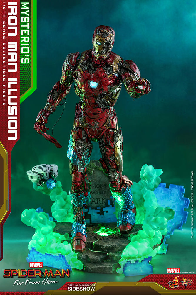HOT TOYS MARVEL MYSTERIOS IRON MAN ILLUSION 1/6