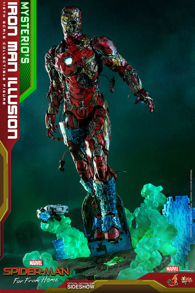 HOT TOYS MARVEL MYSTERIOS IRON MAN ILLUSION 1/6