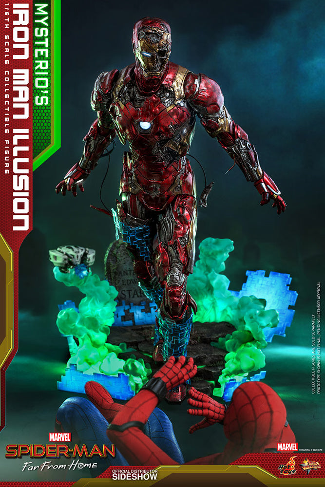 HOT TOYS MARVEL MYSTERIOS IRON MAN ILLUSION 1/6