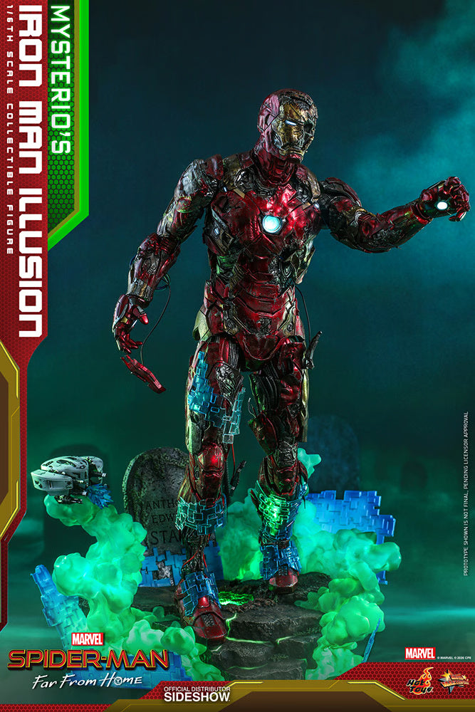 HOT TOYS MARVEL MYSTERIOS IRON MAN ILLUSION 1/6