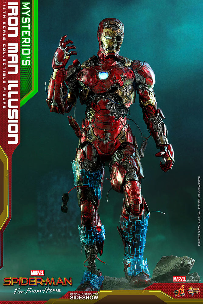 HOT TOYS MARVEL MYSTERIOS IRON MAN ILLUSION 1/6