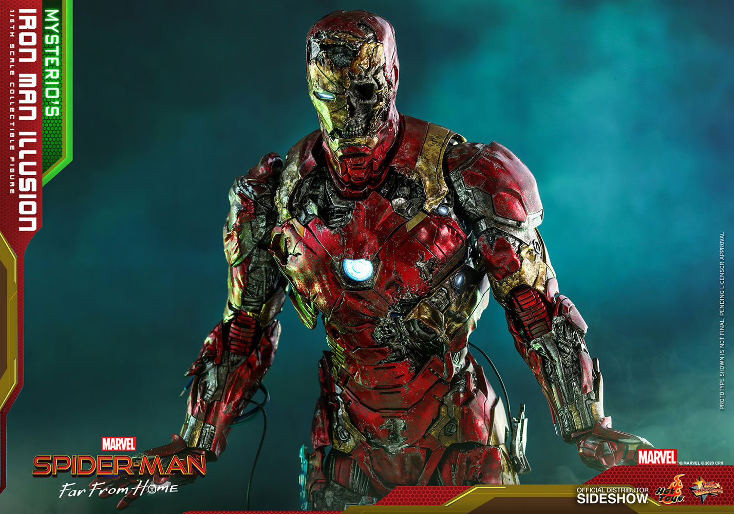 HOT TOYS MARVEL MYSTERIOS IRON MAN ILLUSION 1/6