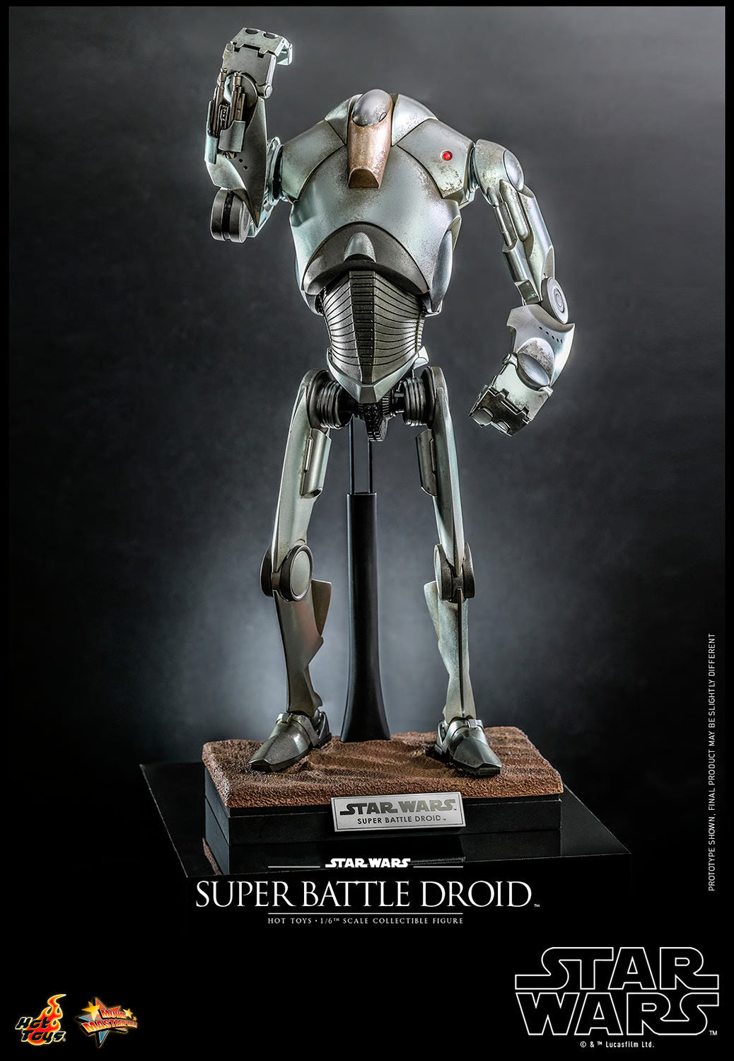 HOT TOYS SUPER BATTLE DROID EPII SIXTH SCALE