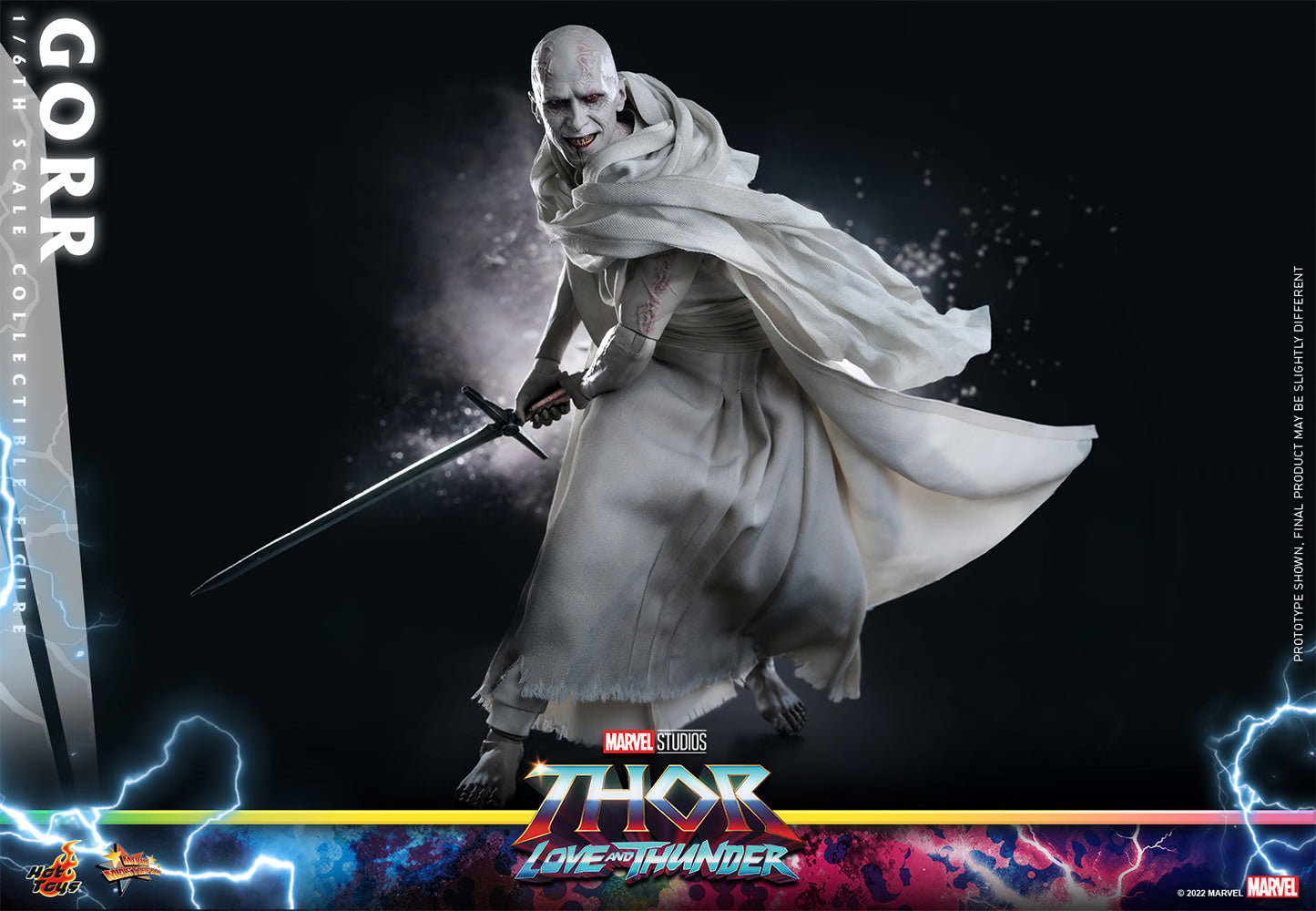 HOT TOYS THOR LOVE AND THUNDER GORR 1/6