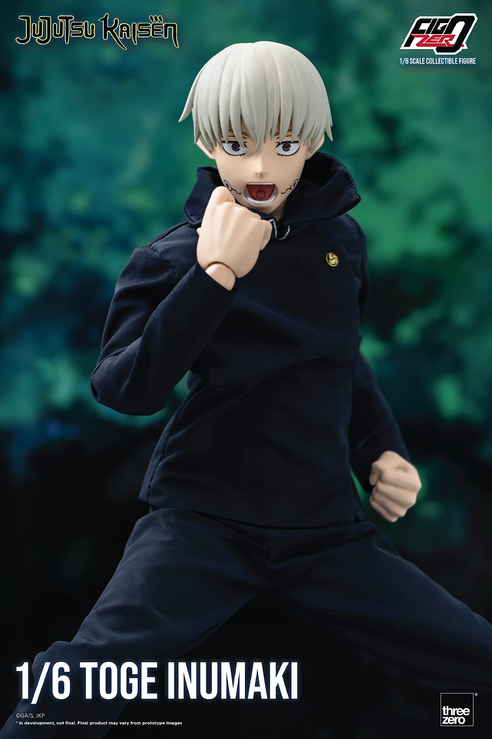 JUJUTSU KAISEN TOGE INUMAKI FIGZERO 1 6 SCALE ACTION FIGURE