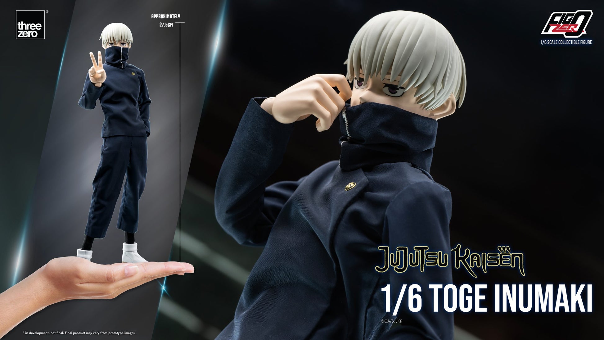 JUJUTSU KAISEN TOGE INUMAKI FIGZERO 1 6 SCALE ACTION FIGURE