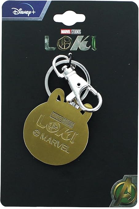 KEYCHAIN BASE METAL AND ENAMEL MARVEL LOK