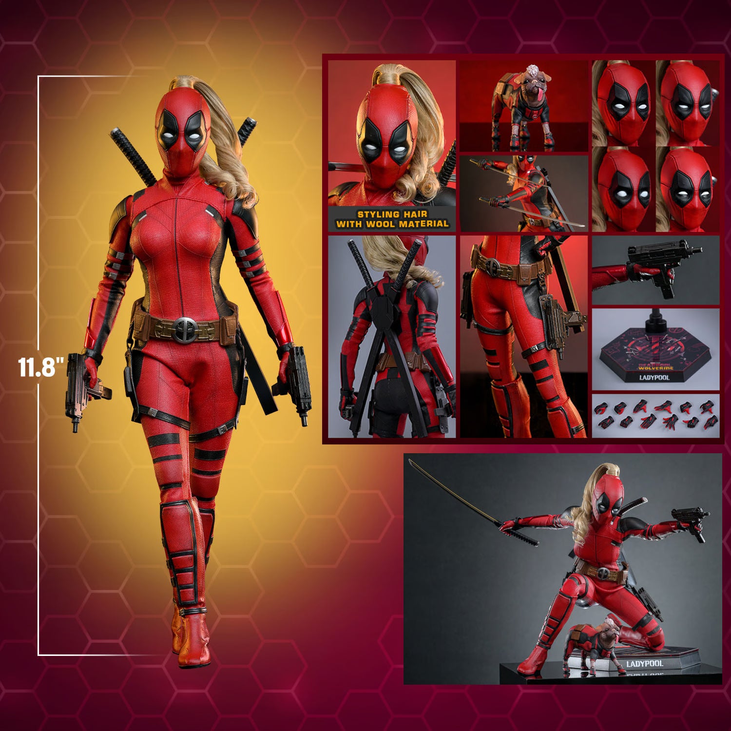 LADYPOOL SIXTH SCALE FIGURE BY HOT TOYS