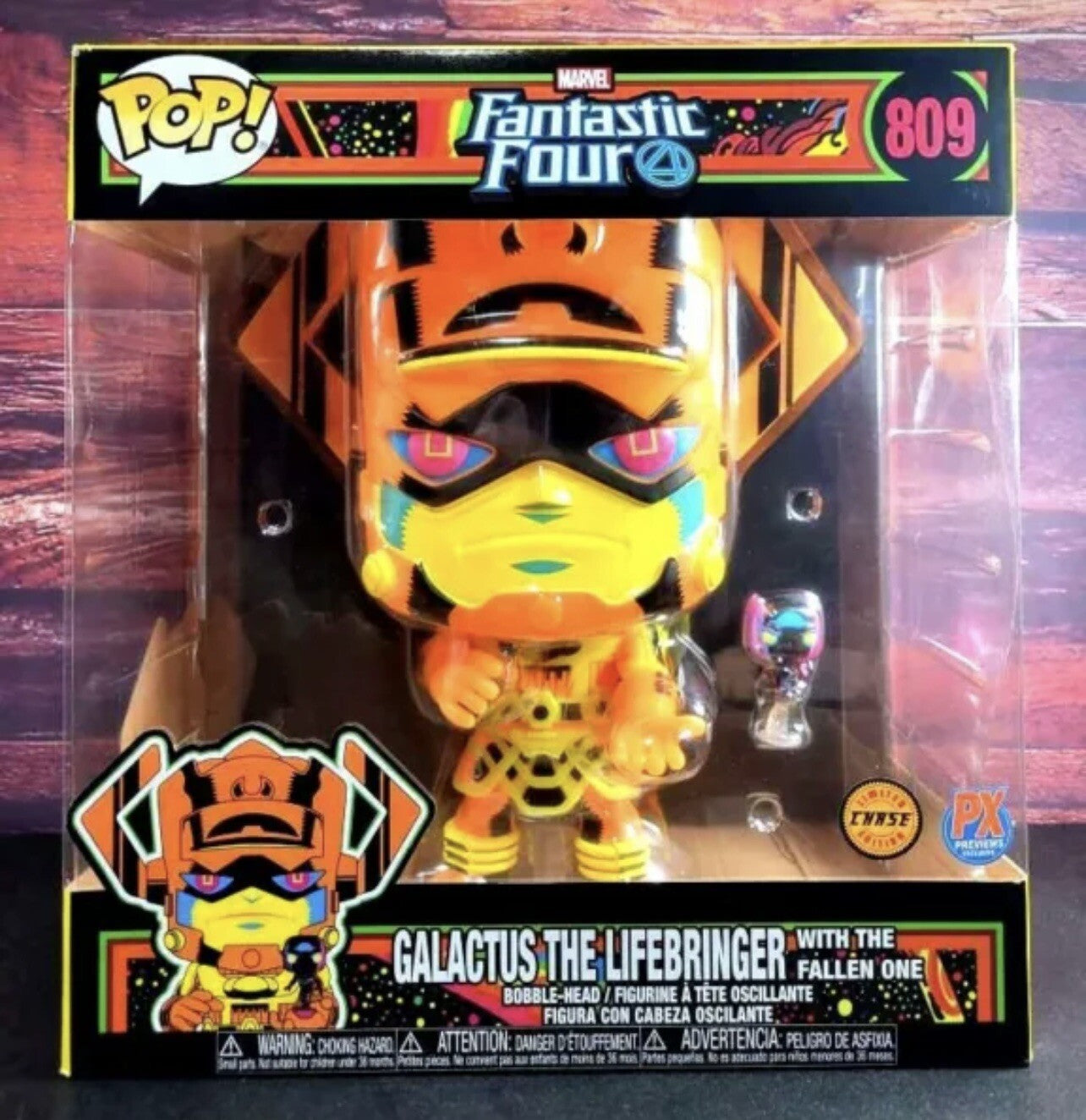 MARVEL  GALACTUS WITH SILVER SURFER 809 CHASE