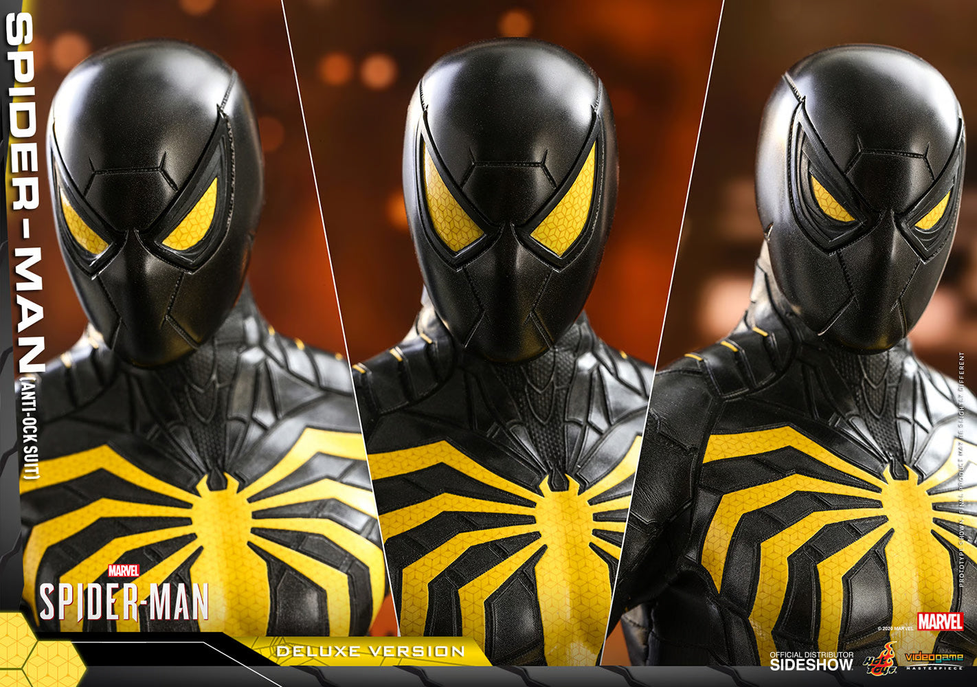 MARVEL SPIDER MAN VIDEO GAME MASTERPIECE SPIDER MAN ANTI OCK SUIT DELUXE