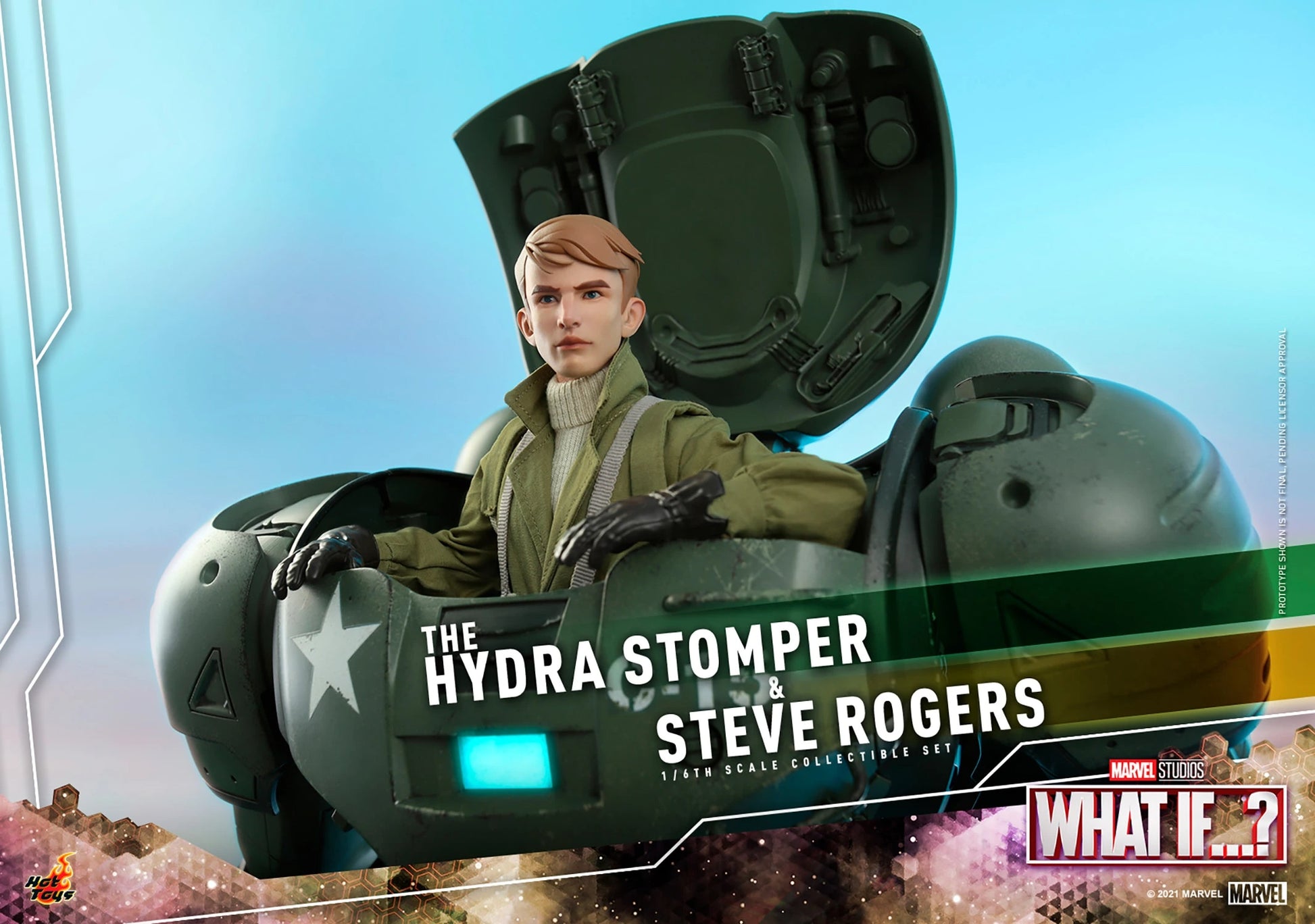MARVEL WHAT IF STEVE ROGERS Y HYDRA STOMPER