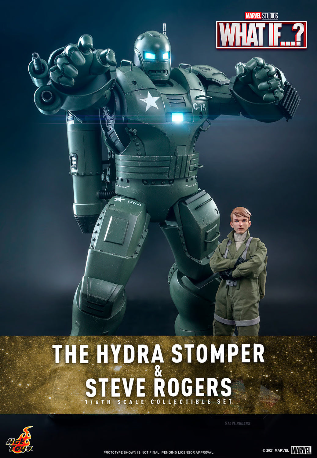 MARVEL WHAT IF STEVE ROGERS Y HYDRA STOMPER