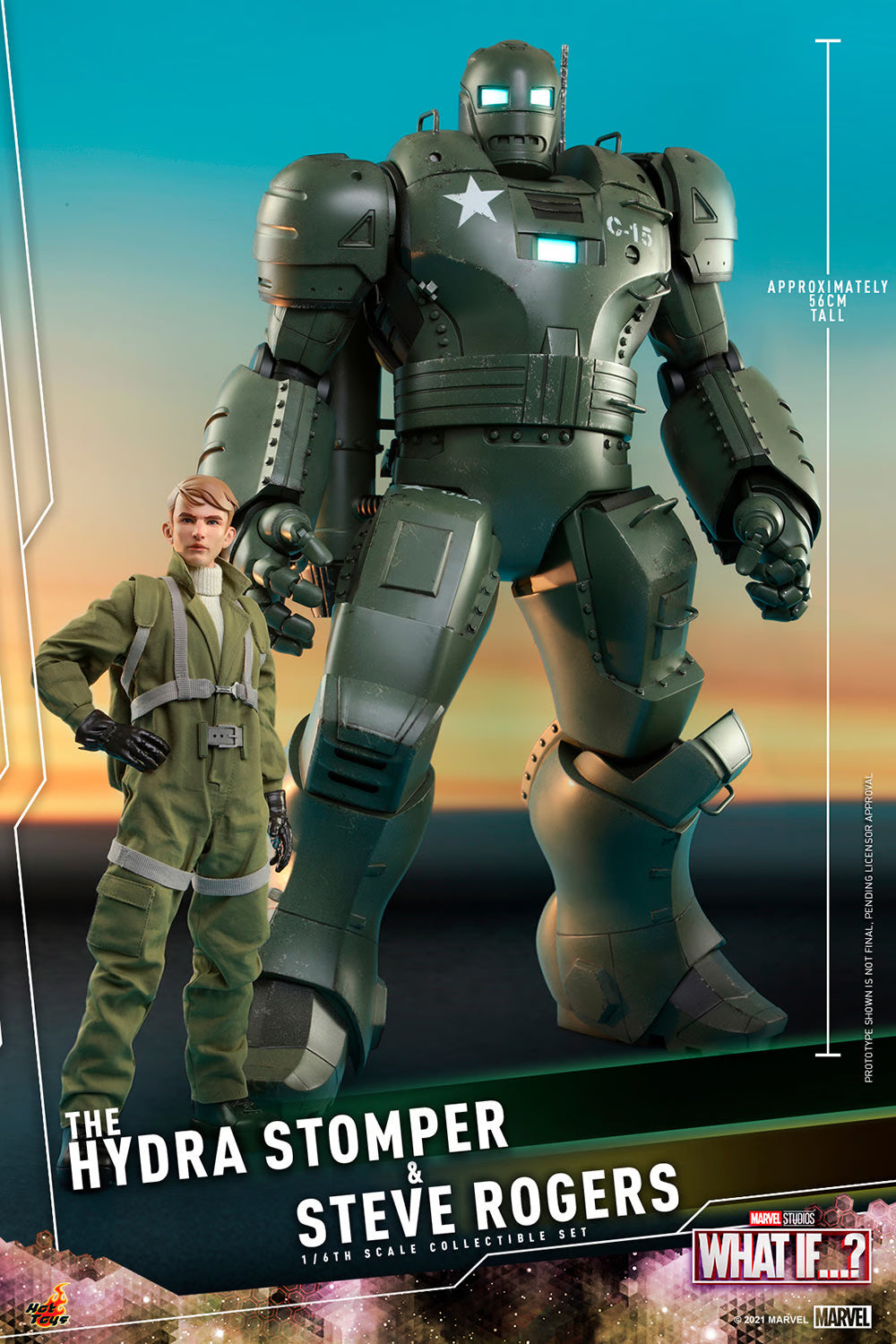 MARVEL WHAT IF STEVE ROGERS Y HYDRA STOMPER