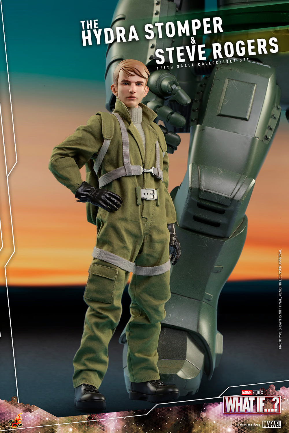 MARVEL WHAT IF STEVE ROGERS Y HYDRA STOMPER