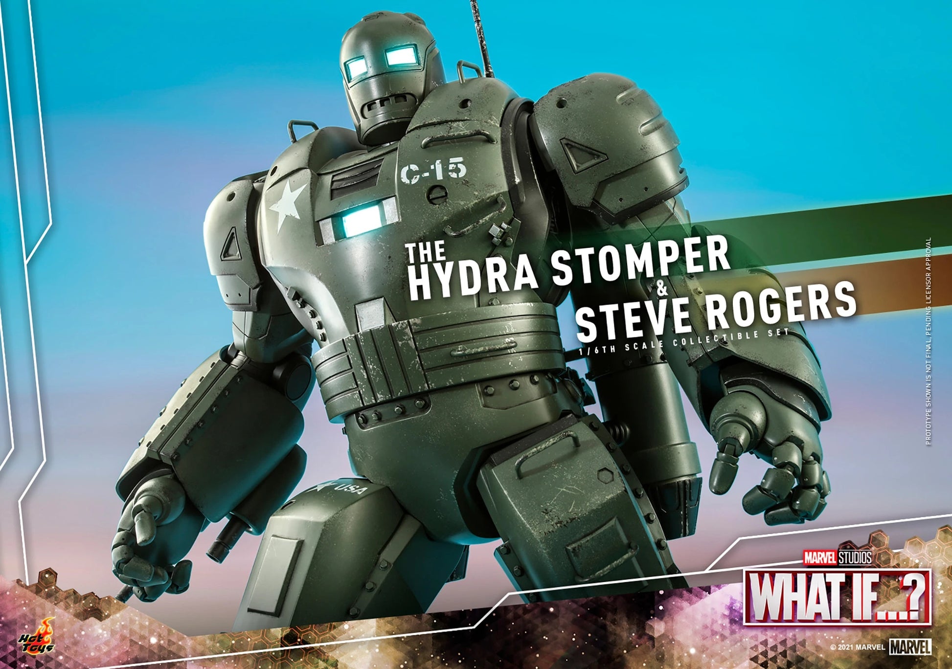 MARVEL WHAT IF STEVE ROGERS Y HYDRA STOMPER