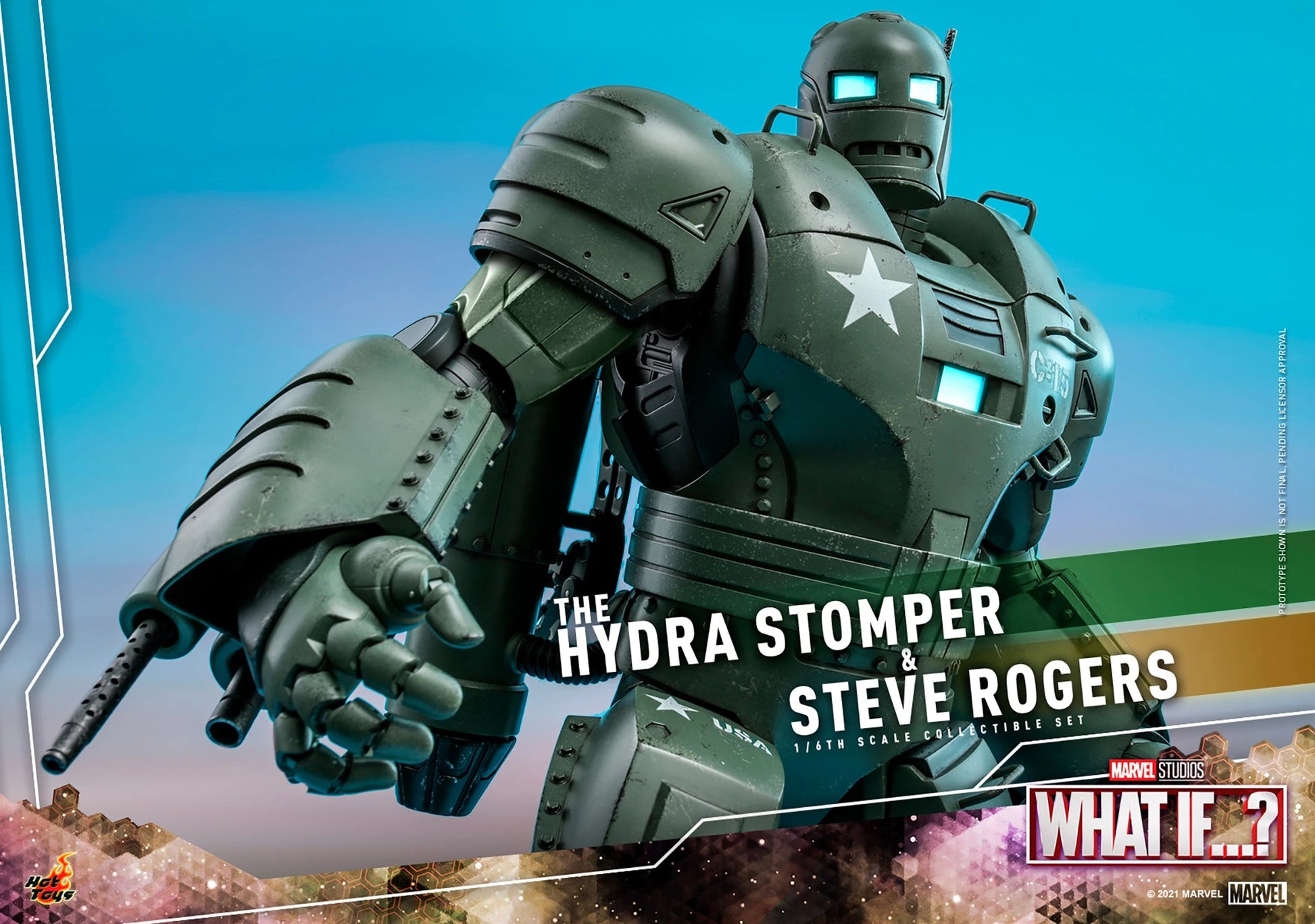 MARVEL WHAT IF STEVE ROGERS Y HYDRA STOMPER
