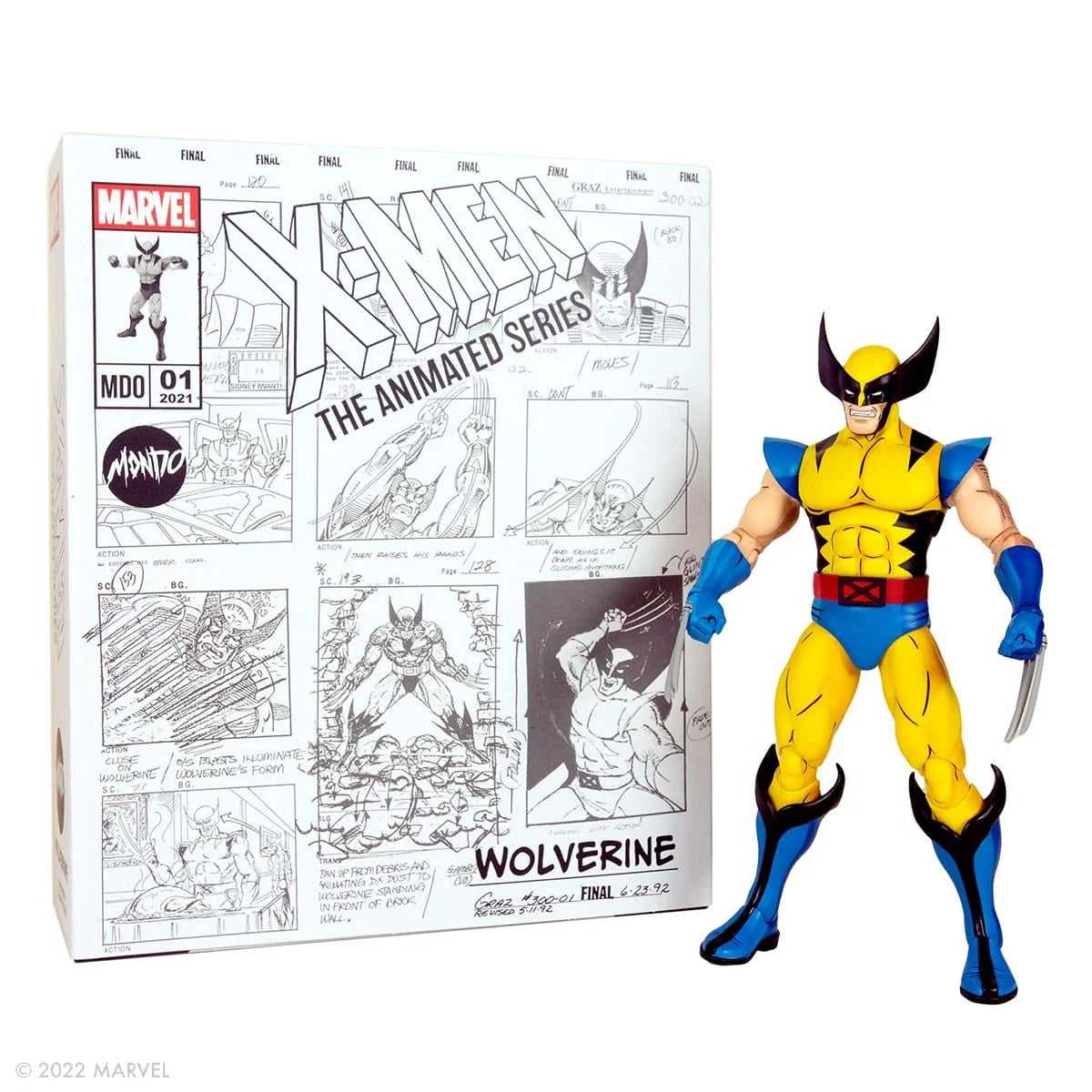 MARVEL X MEN  92 WOLVERINE ANIMATED VERSION