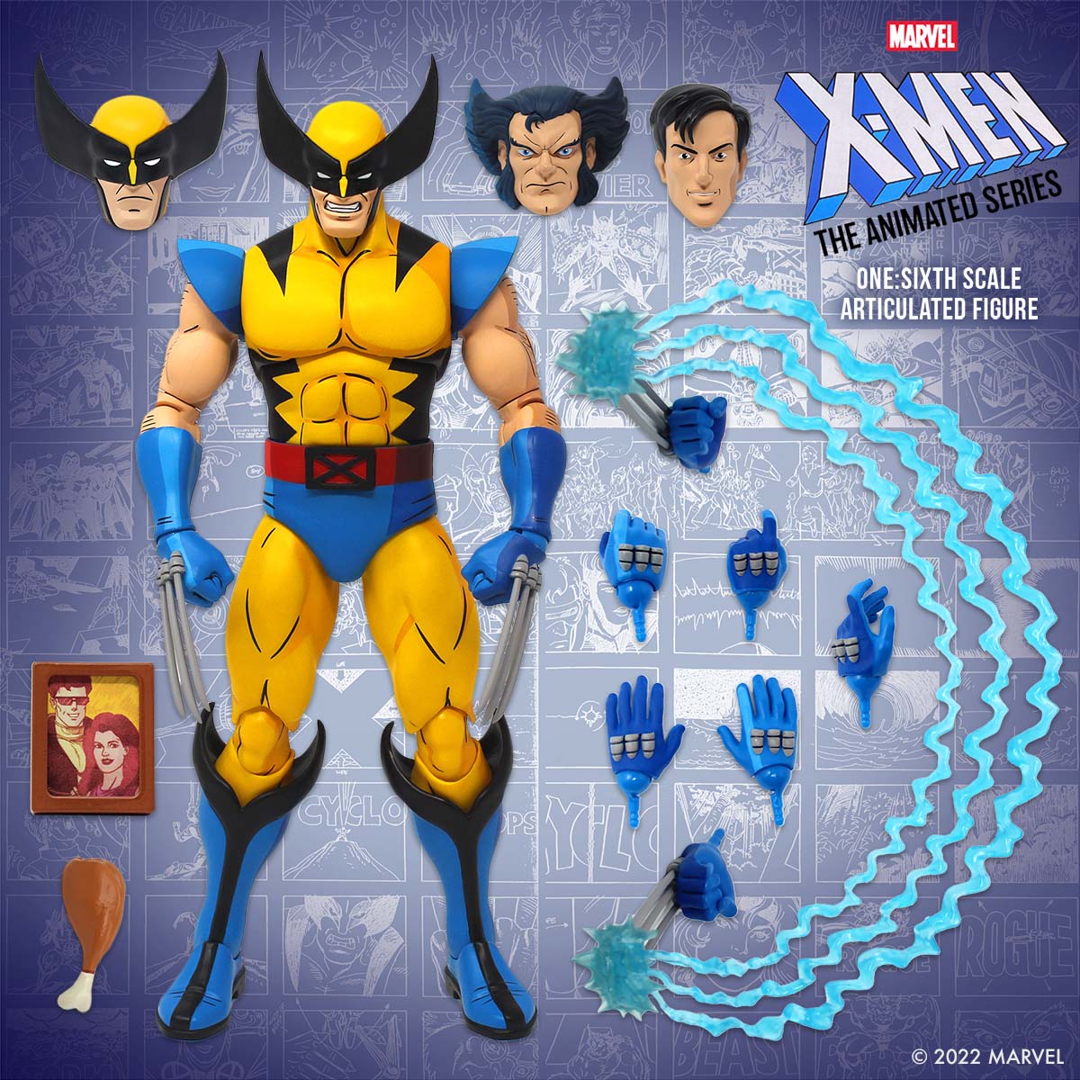 MARVEL X MEN  92 WOLVERINE ANIMATED VERSION