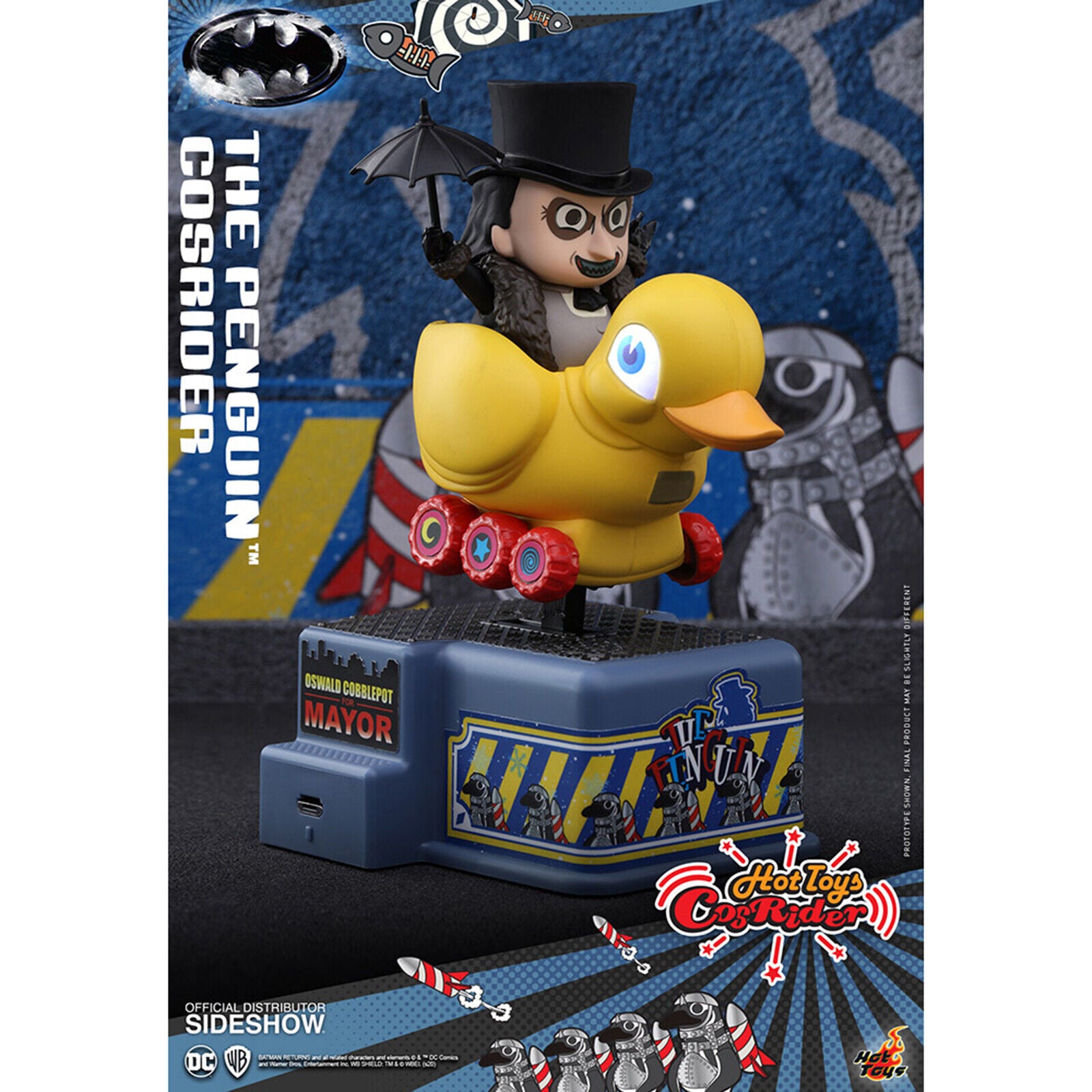 MOVIE BATMAN RETURNS COSRIDER PENGUIN