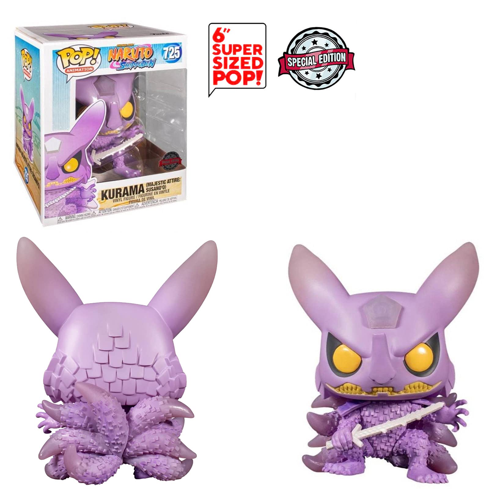 NARUTO SHIPPUDEN KURAMA MAJESTIC ATTIRE SUSANO 725