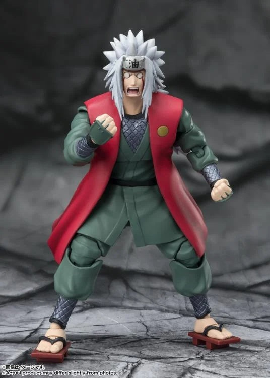NARUTO SHIPPUDEN S.H. FIGUARTS JIRAIYA SDCC 2023 EVENT EXCLUSIVE