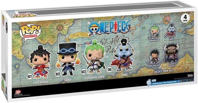 Funko Pop! / Luffytaro, Sabo, Roronoa Zoro, Jinbe (One Piece)