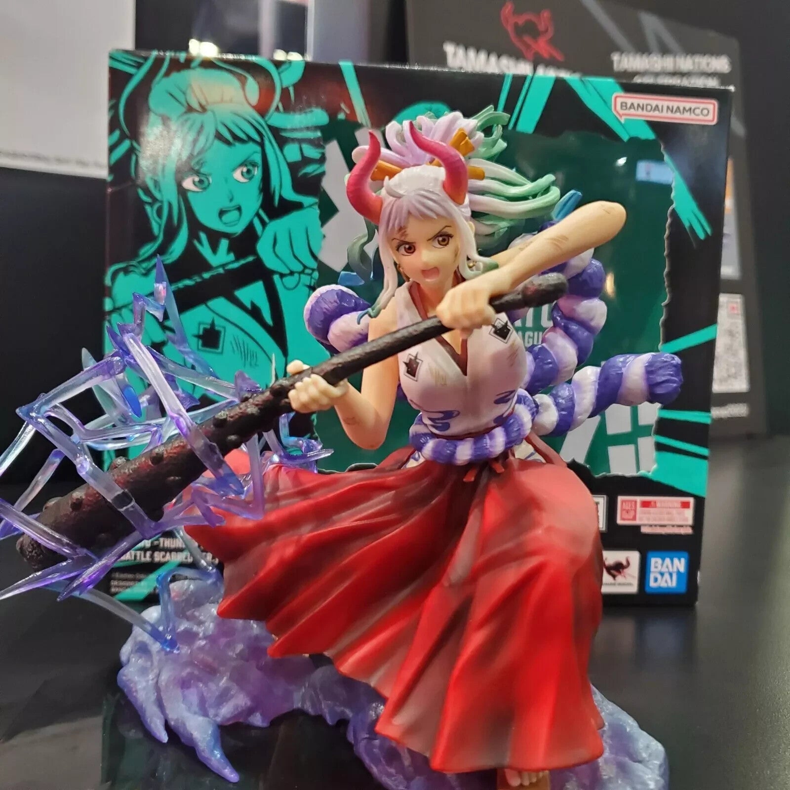 ONE PIECE YAMATO THUNDER BATTLE SCARRED FIGUARTS ZERO EXCLUSIVE BANDAI TAMA