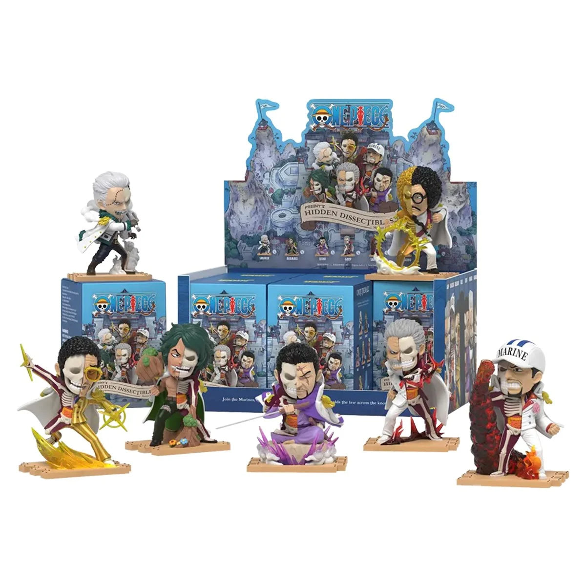 One Piece Series Freenys Hidden Dissectibles Mini-Figure