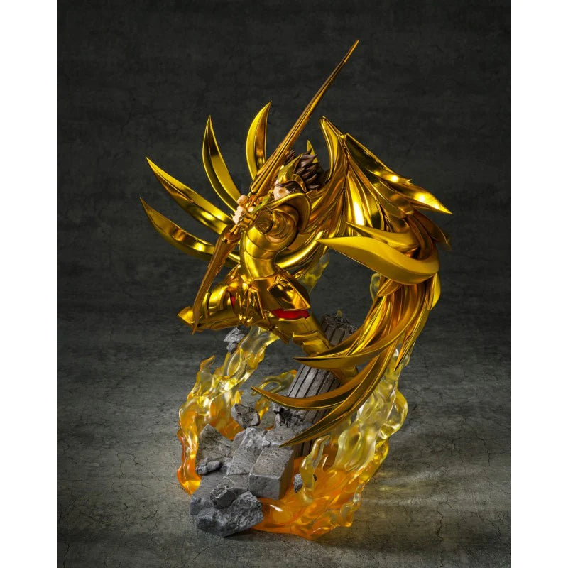 SAINT SEIYA SAGITTARIUS SEIYA FIGUARTSZERO TOUCHE METALLIQUE STATUE
