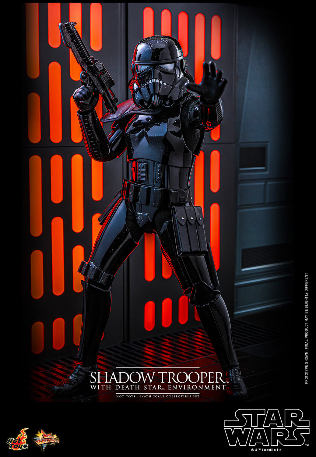 SHADOW TROOPER WITH DEATH STAR ENVIRONMENT