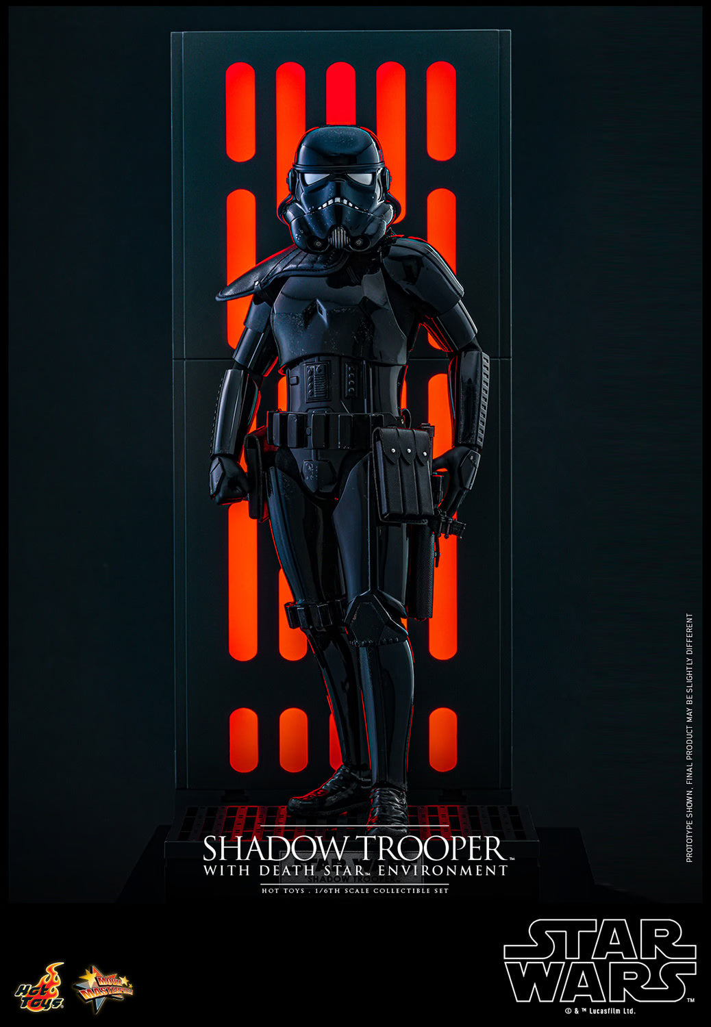 SHADOW TROOPER WITH DEATH STAR ENVIRONMENT