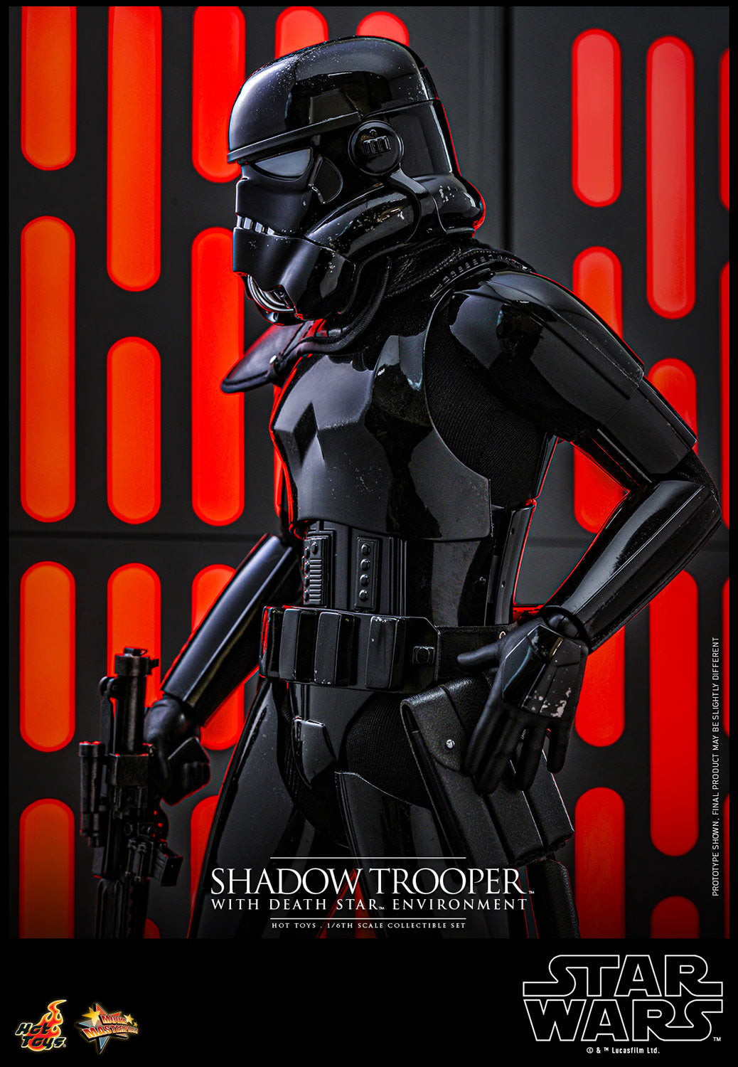 SHADOW TROOPER WITH DEATH STAR ENVIRONMENT
