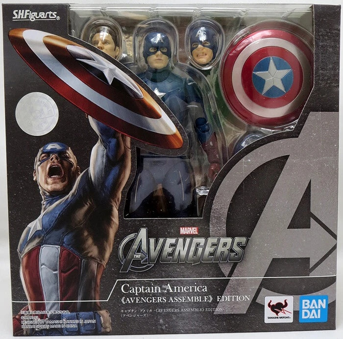 SH FIGUARTS AVENGERS CAPTAIN AMERICA AVENGERS ASSEMBLE EDITION