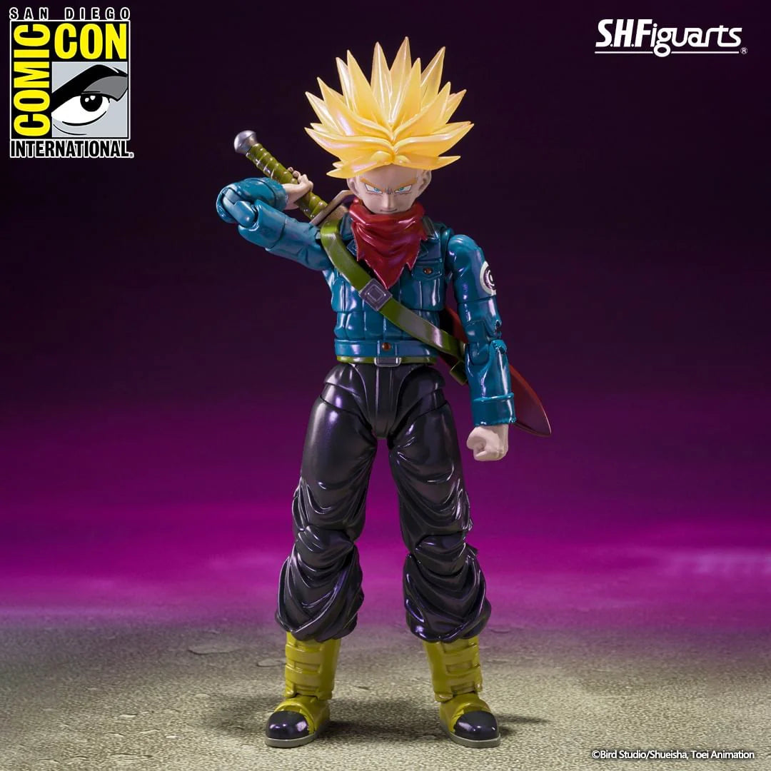 SH FIGUARTS FUTURE TRUNKS SUPER SAIYAN SDCC 2024
