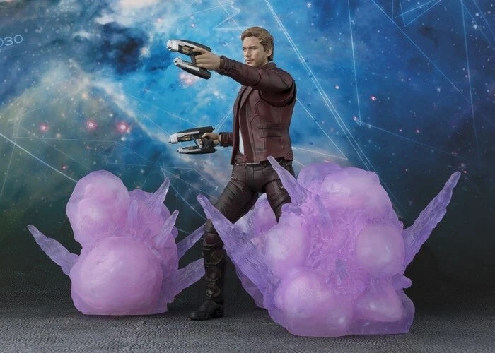 SH FIGUARTS MARVEL STARLORD ACTION FIGURE EXPLOSION