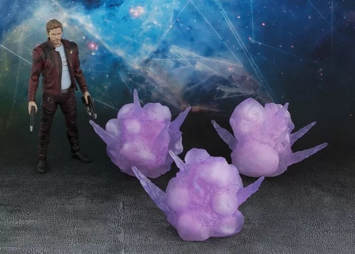 SH FIGUARTS MARVEL STARLORD ACTION FIGURE EXPLOSION