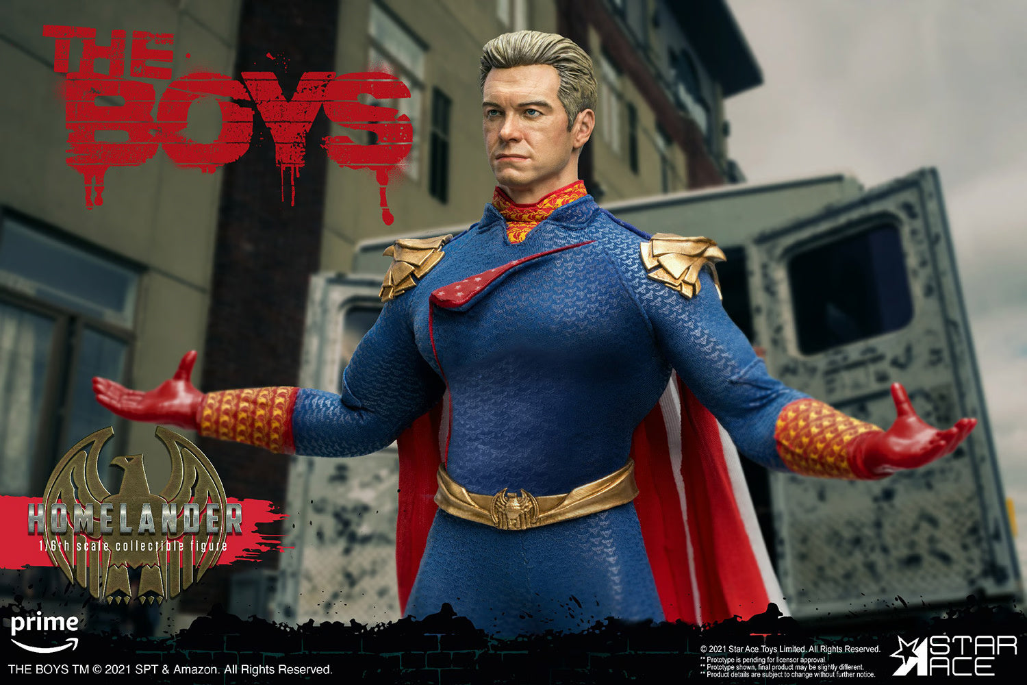 SIXTH SCALE FIGURE THE BOYS HOMELANDER DELUXE VERSION